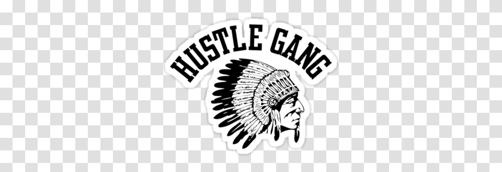 Pin Hustle Gang, Label, Text, Logo, Symbol Transparent Png