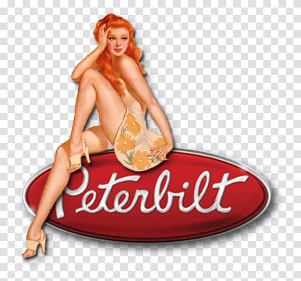 Pin Logo Decals Peterbilt Logo, Clothing, Person, Swimwear, Bikini Transparent Png