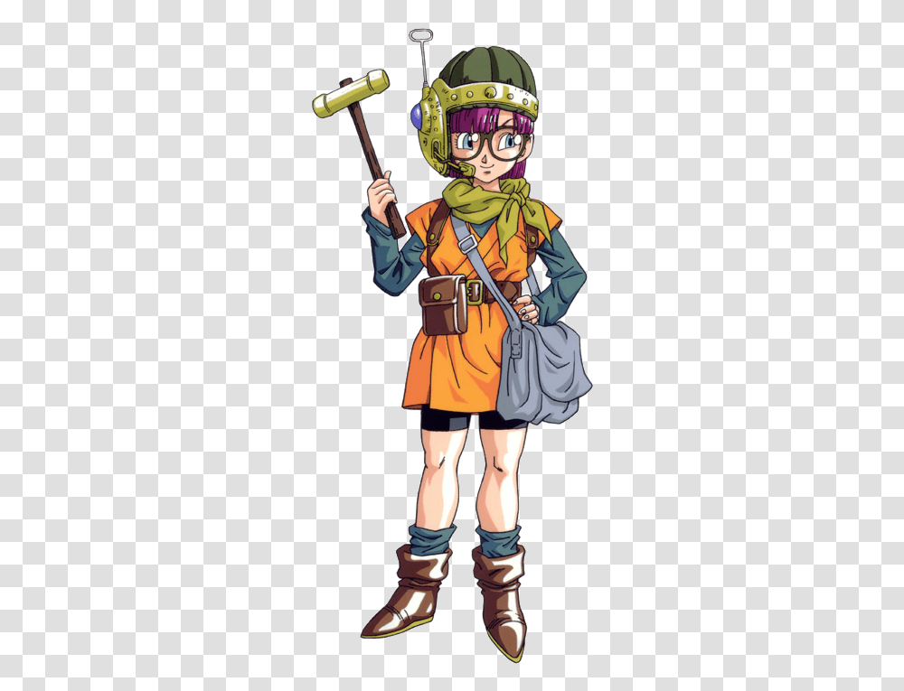 Pin Lucca From Chrono Trigger, Helmet, Clothing, Person, Manga Transparent Png