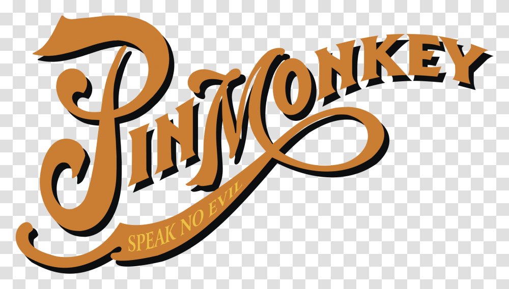 Pin Monkey Logo Svg Pin, Text, Calligraphy, Handwriting, Label Transparent Png