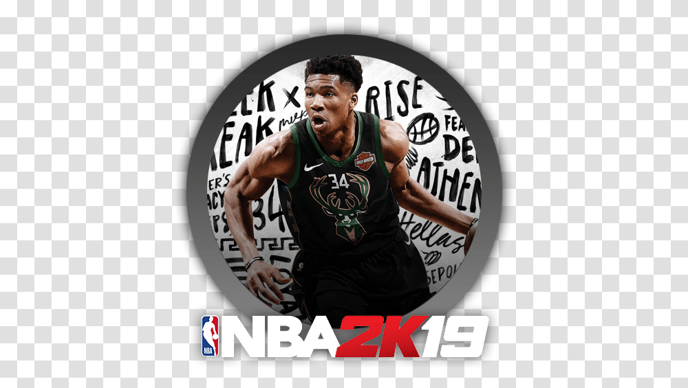 Pin Nba 2k19 Game Icon, Person, Human, People, Poster Transparent Png