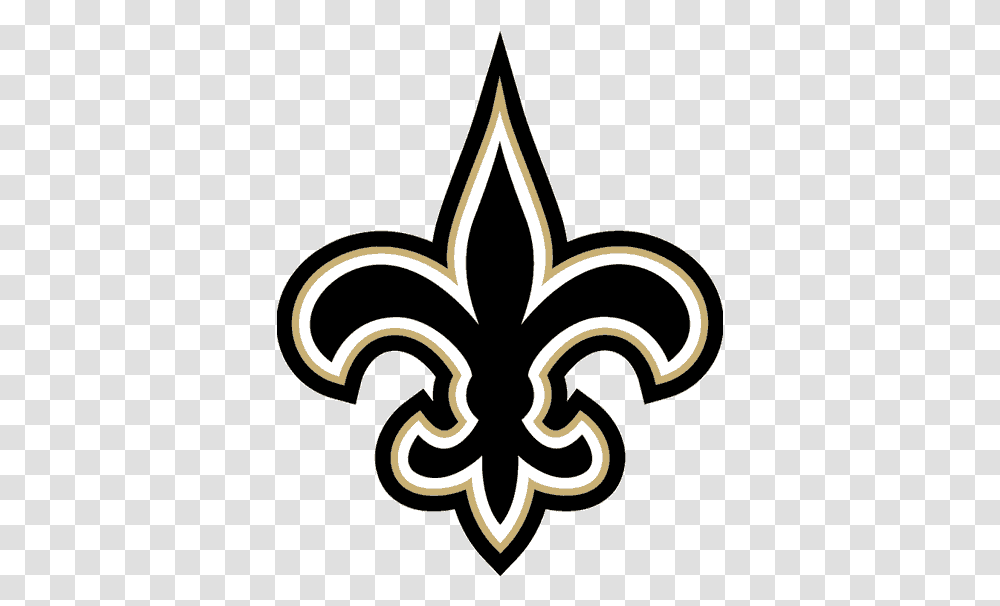 Pin New Orleans Saints Logo, Symbol, Star Symbol, Stencil, Arrow Transparent Png