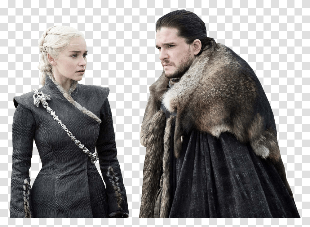 Pin Od Mspirations Na Jon And Daenerys Game Of Thrones S7 Hd, Apparel, Person, Human Transparent Png