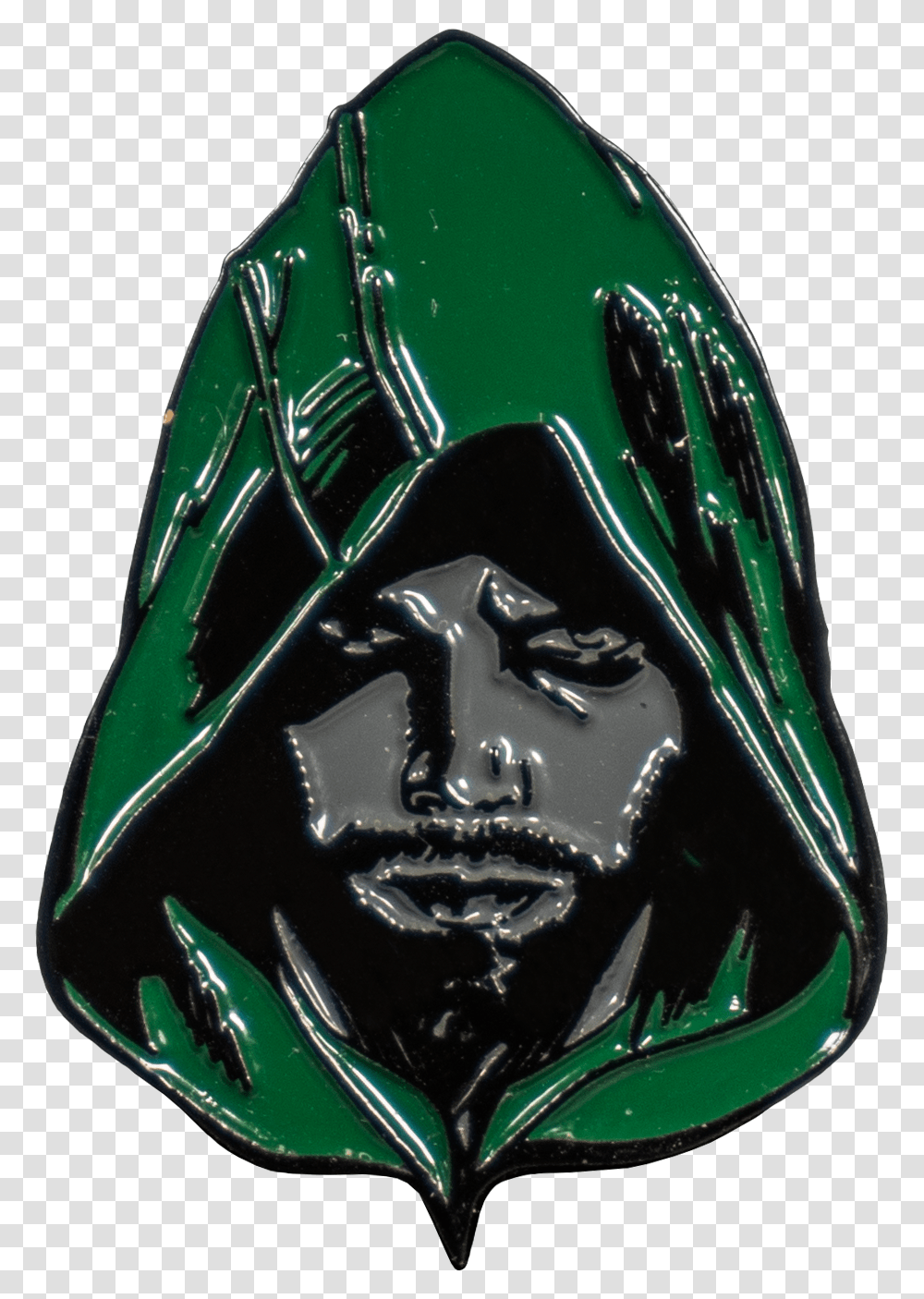Pin On Green Arrow, Crash Helmet, Apparel, Logo Transparent Png