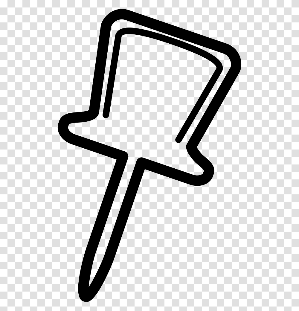 Pin Outline, Emblem, Weapon, Weaponry Transparent Png