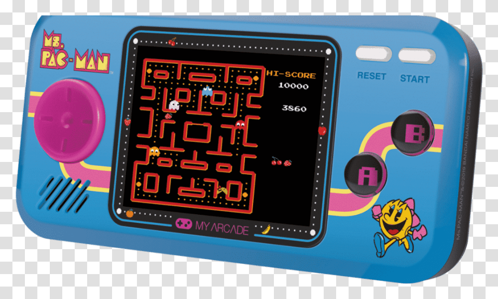 Pin Pac Man Pocket Player, Mobile Phone, Electronics, Cell Phone, Arcade Game Machine Transparent Png