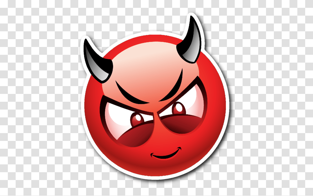 Pin Red Devil Emoji, Label, Text, Angry Birds Transparent Png