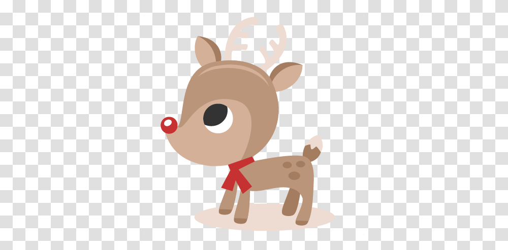 Pin Reindeer Christmas Clipart Cute, Plush, Toy, Animal Transparent Png