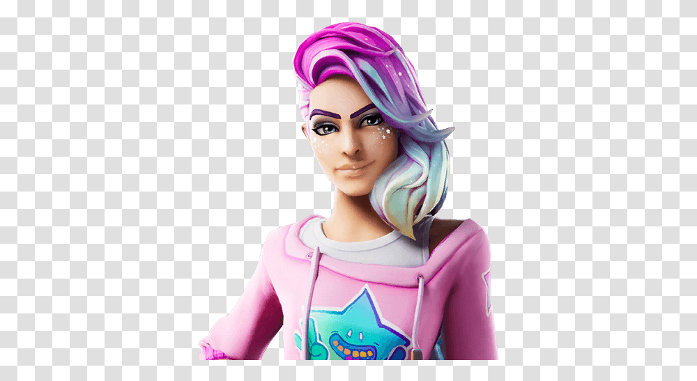 Pin Starlie Fortnite, Clothing, Head, Person, Costume Transparent Png
