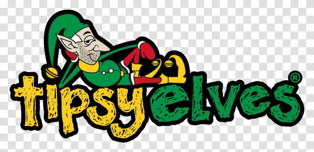 Pin Tipsy Elves Logo, Text, Art, Alphabet, Graphics Transparent Png