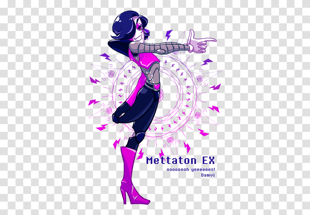 Pin Undertale Neo Metaton, Graphics, Art, Poster, Advertisement Transparent Png