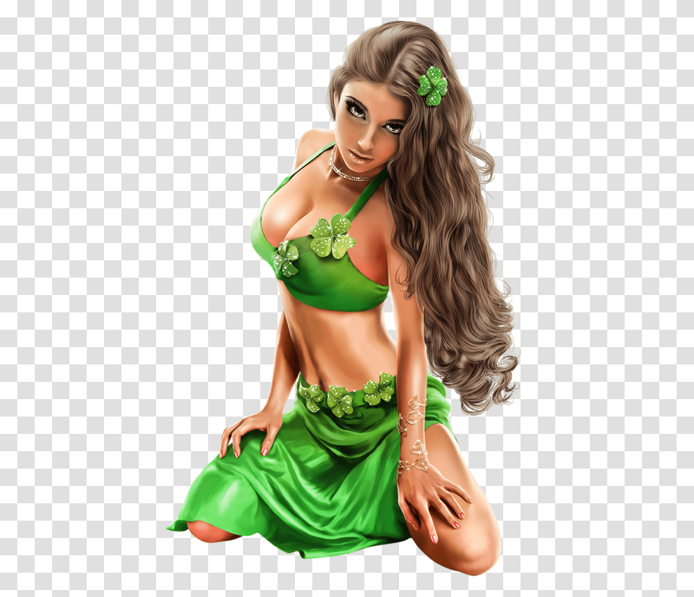 Pin Up Girl 3d, Person, Female, Underwear Transparent Png