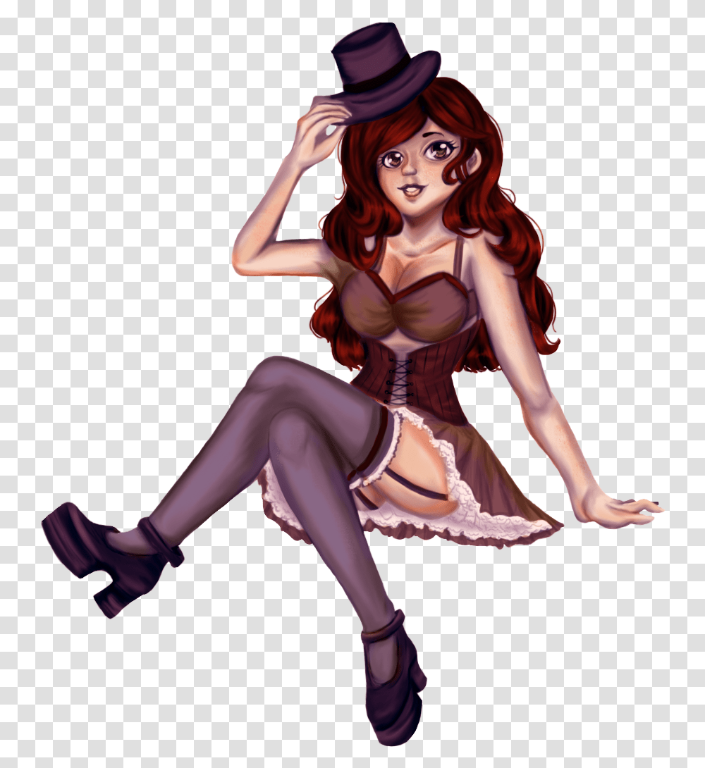 Pin Up Girl Cartoon, Person, Female, Leisure Activities Transparent Png