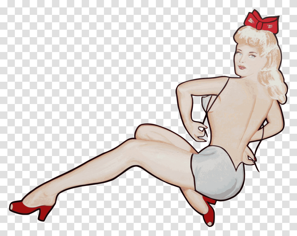 Pin Up Girl Icons, Person, Finger Transparent Png