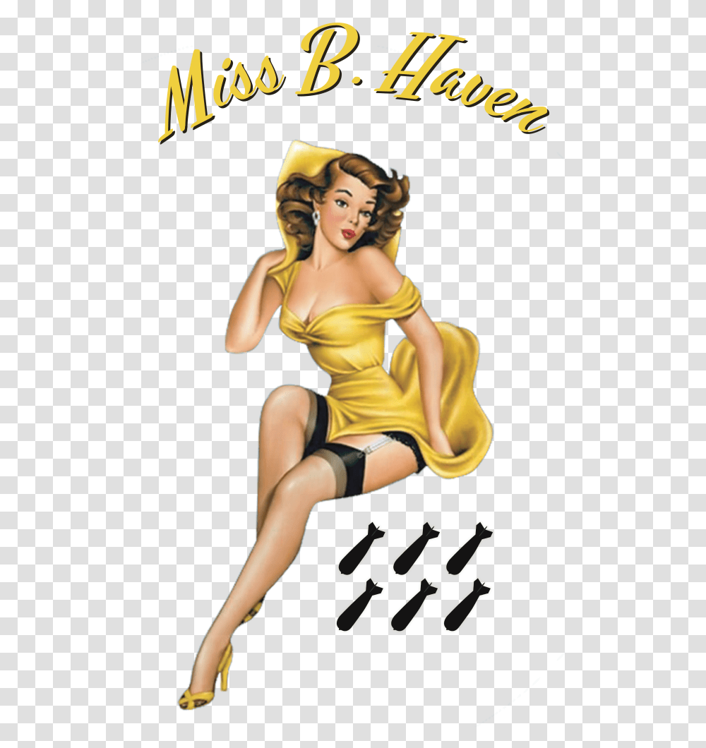 Pin Up Nose Art, Person, Female, Face Transparent Png