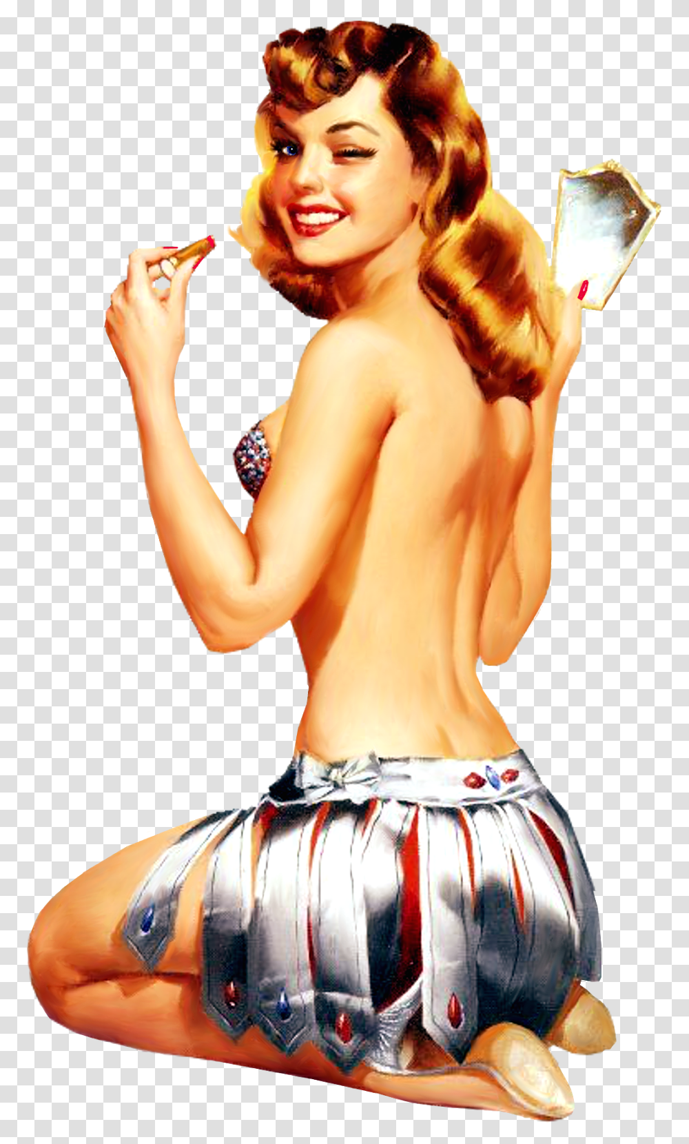 Pin Up Retro Download Retro Pin Up, Person, Human, Dance Pose, Leisure Activities Transparent Png