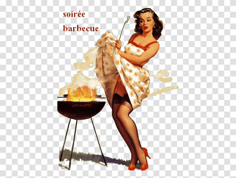 Pin Up Retro Vintage, Person, Leisure Activities, Food, Advertisement Transparent Png