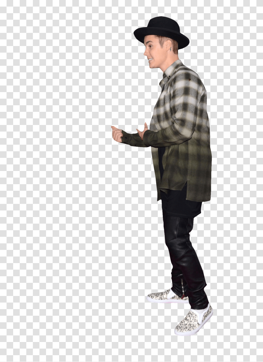 Pin Von Julian Auf Justin Bieber In Justin, Person, Hat, Shoe Transparent Png