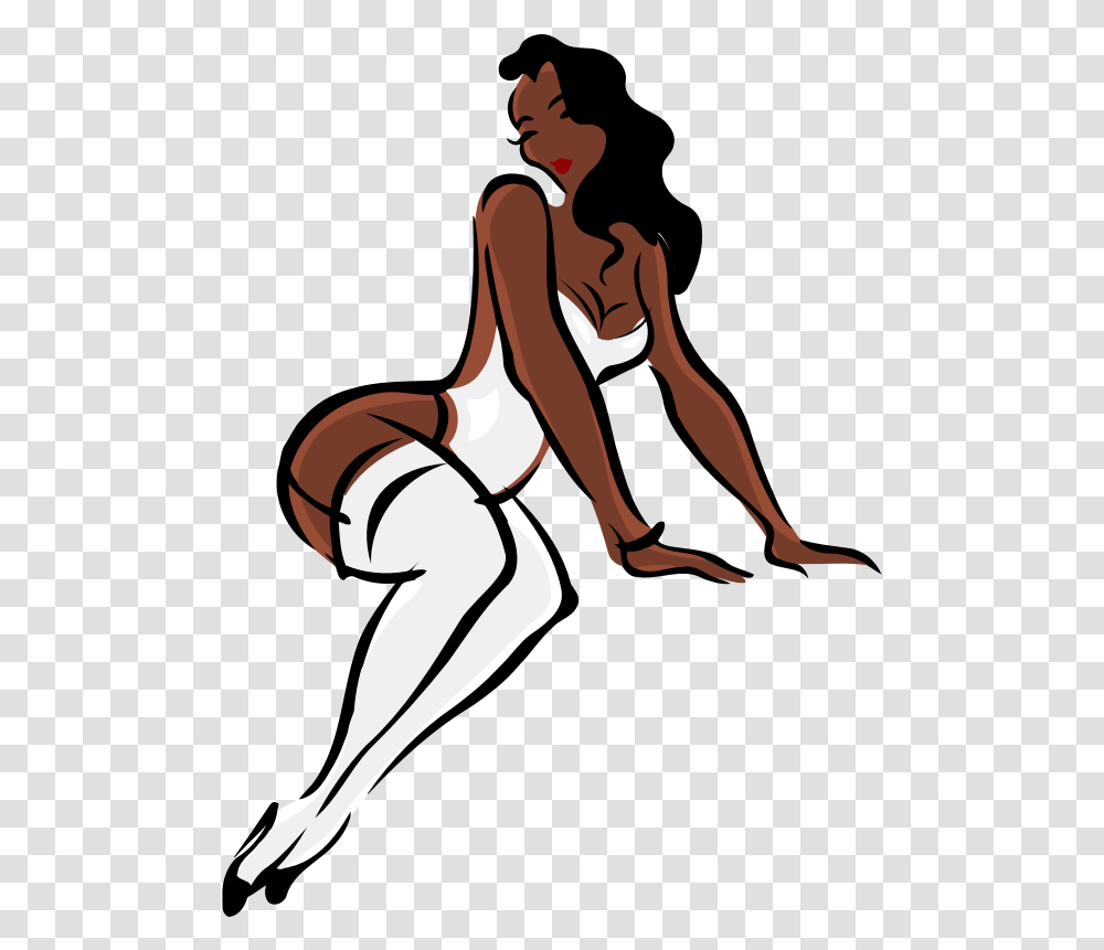 Pin Woman In Lingerie Clipart, Person, Sport, Dance, Leisure Activities Transparent Png
