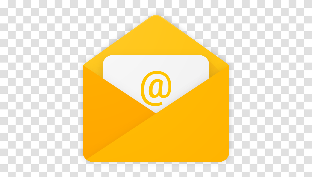 Pin Yellow Email Icon, Envelope, Airmail Transparent Png
