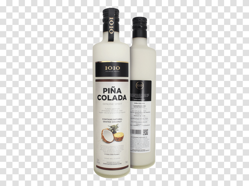 Pina Colada 1010 Colada, Bottle, Cosmetics, Beverage, Drink Transparent Png