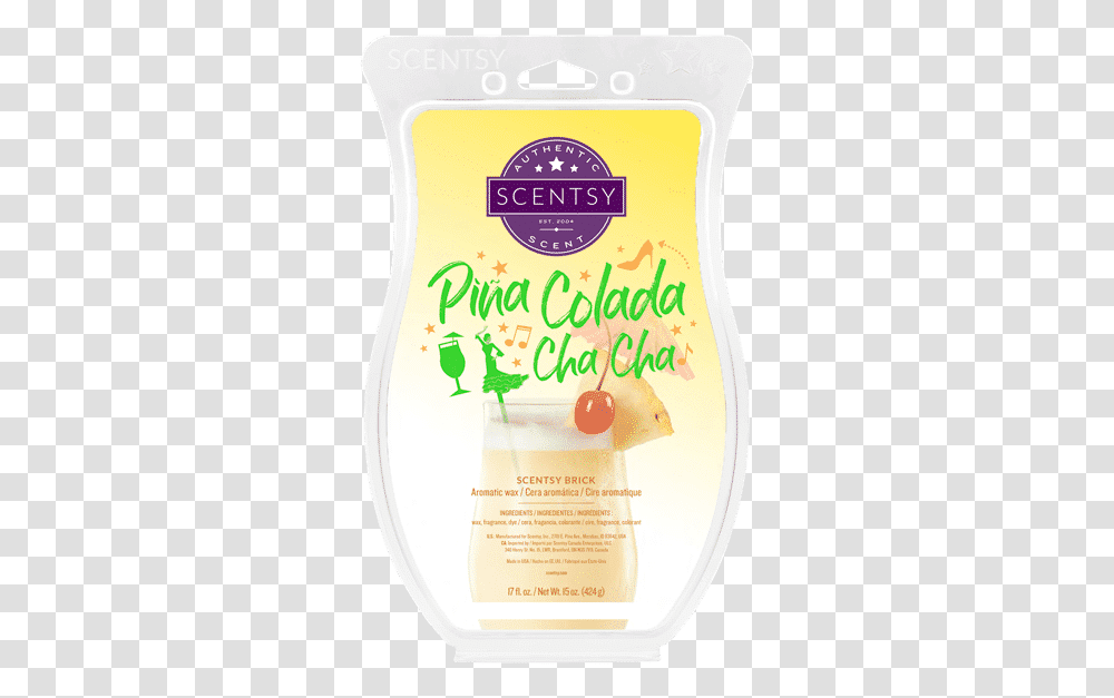 Pina Colada Scentsy, Label, Plant, Food Transparent Png
