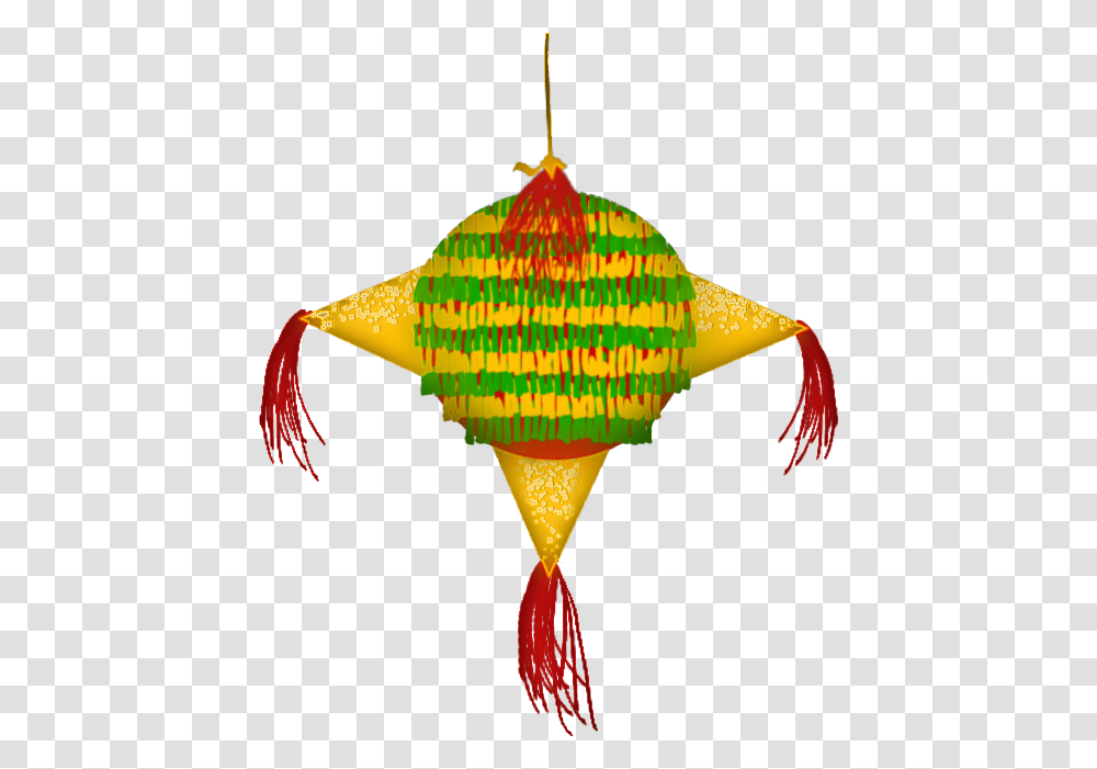 Pinata Birthday Yellowandred Party Mydrawing Illustration, Lamp, Toy, Kite Transparent Png