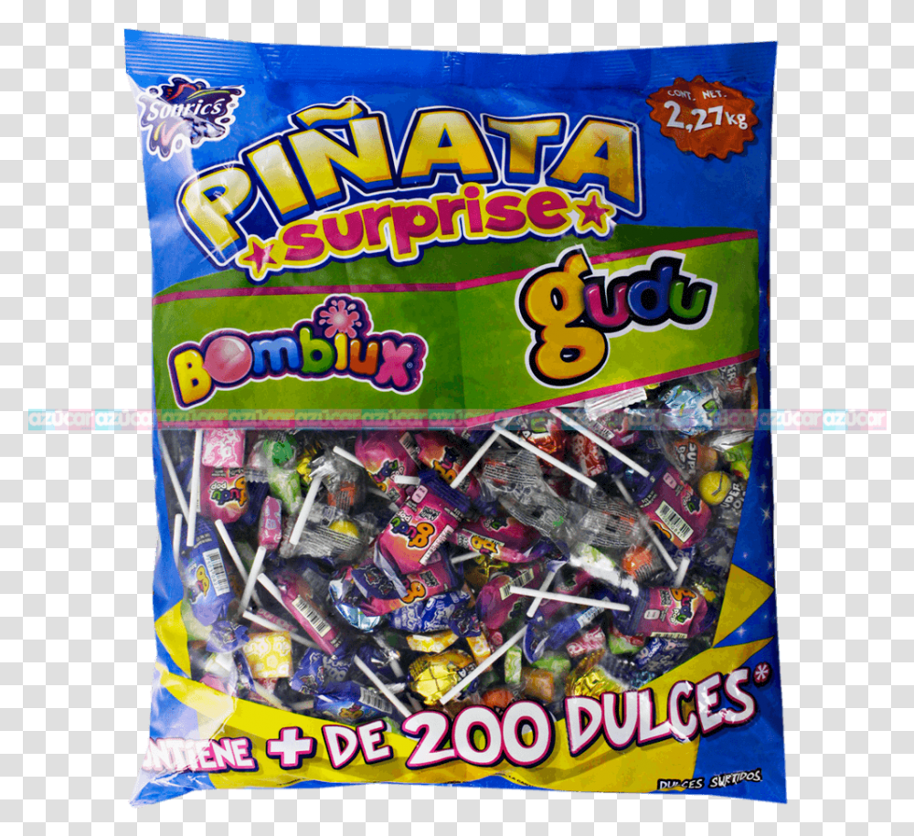 Pinata Surprise 5lb Surprise, Food, Candy, Lollipop Transparent Png