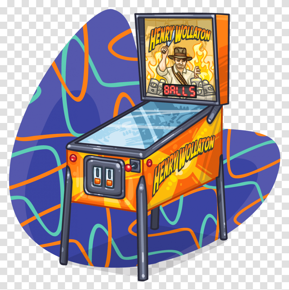 Pinball Machine Clipart, Arcade Game Machine, Bus, Vehicle, Transportation Transparent Png