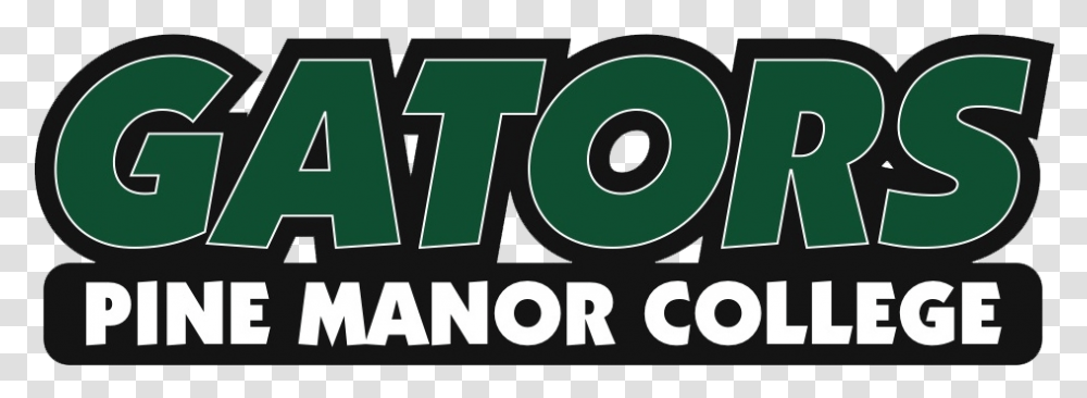 Pine Manor Gators Pine Manor College Logo, Word, Number Transparent Png