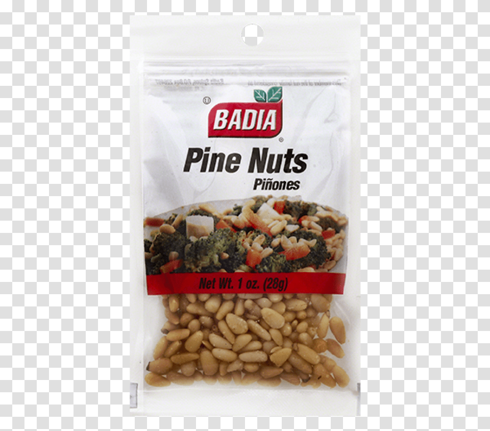 Pine Nuts Badia 1 Onz, Plant, Food, Vegetable, Bean Transparent Png