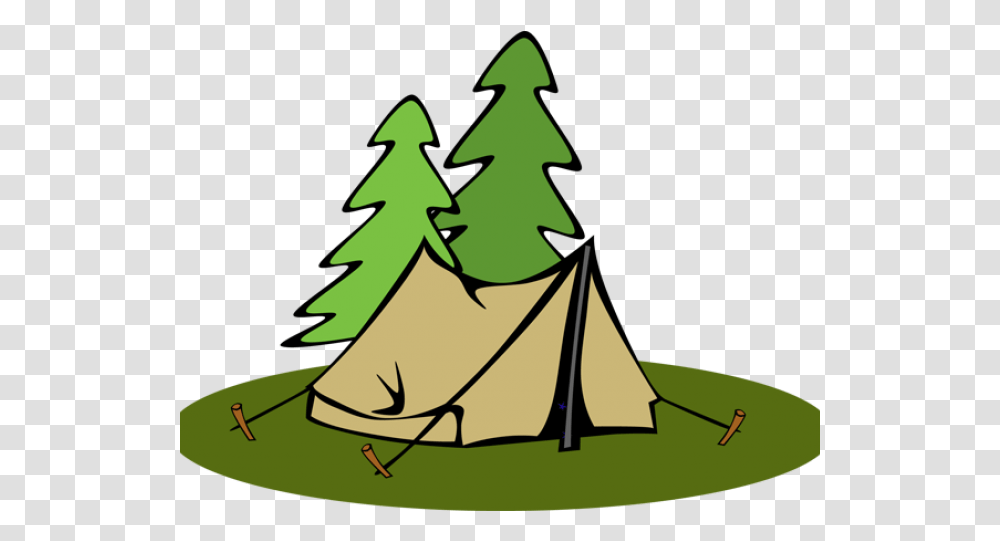 Pine Tree Clipart Background Camping Tent Tent Camp Clip Art, Plant, Leisure Activities, Mountain Tent Transparent Png