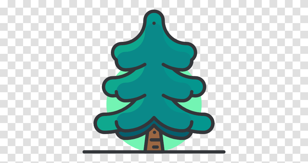 Pine Tree Icon Free Filled Outline Icons, Plant, Ornament, Christmas Tree, Conifer Transparent Png
