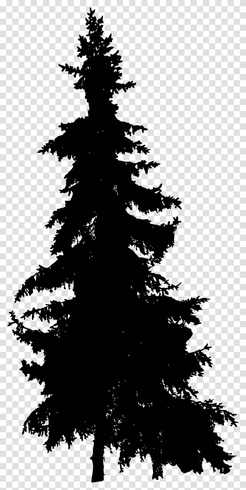 Pine Tree SilhouetteTitle Pine Tree Silhouette Silhouette Pine Tree, Christmas Tree, Ornament, Plant, Fir Transparent Png