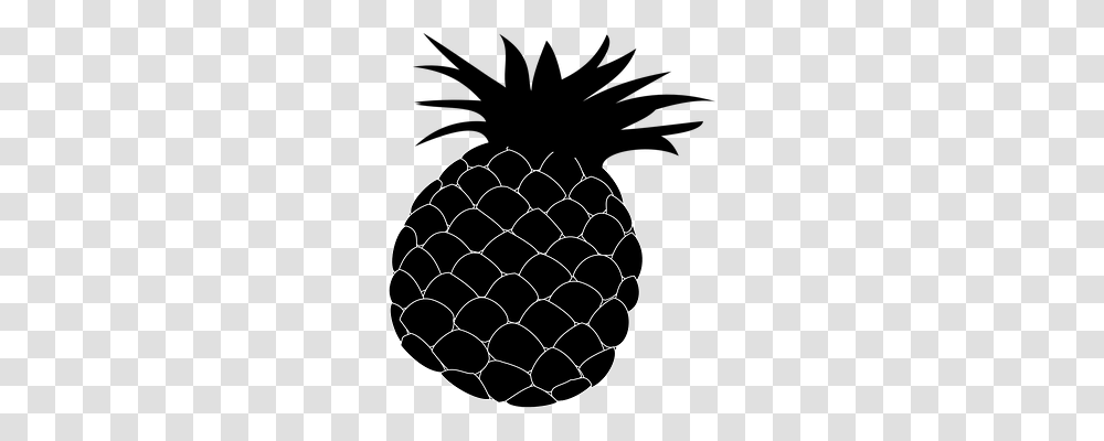 Pineapple Food, Rug, Silhouette, Stencil Transparent Png