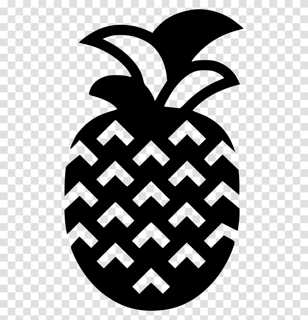 Pineapple Abacaxi Svg, Stencil, Rug Transparent Png