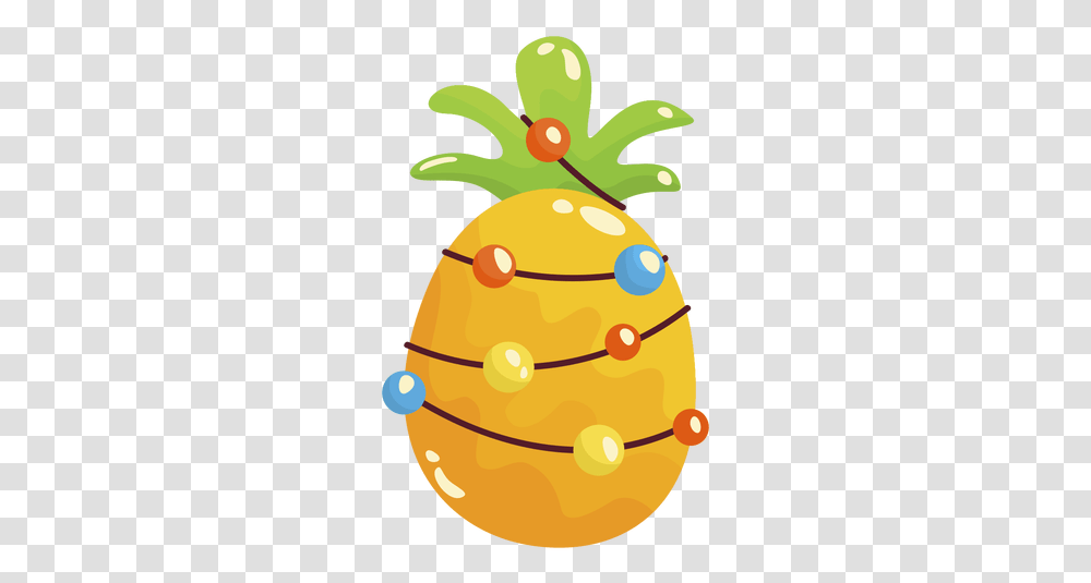 Pineapple Christmas Cool & Svg Vector File Fresh, Easter Egg, Food Transparent Png