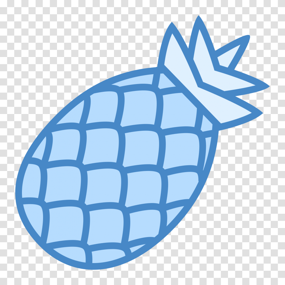 Pineapple Clipart Blue, Fish, Animal, Egg, Food Transparent Png