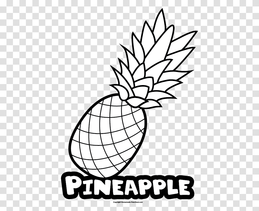 Pineapple Clipart Name, Plant, Fruit, Food Transparent Png
