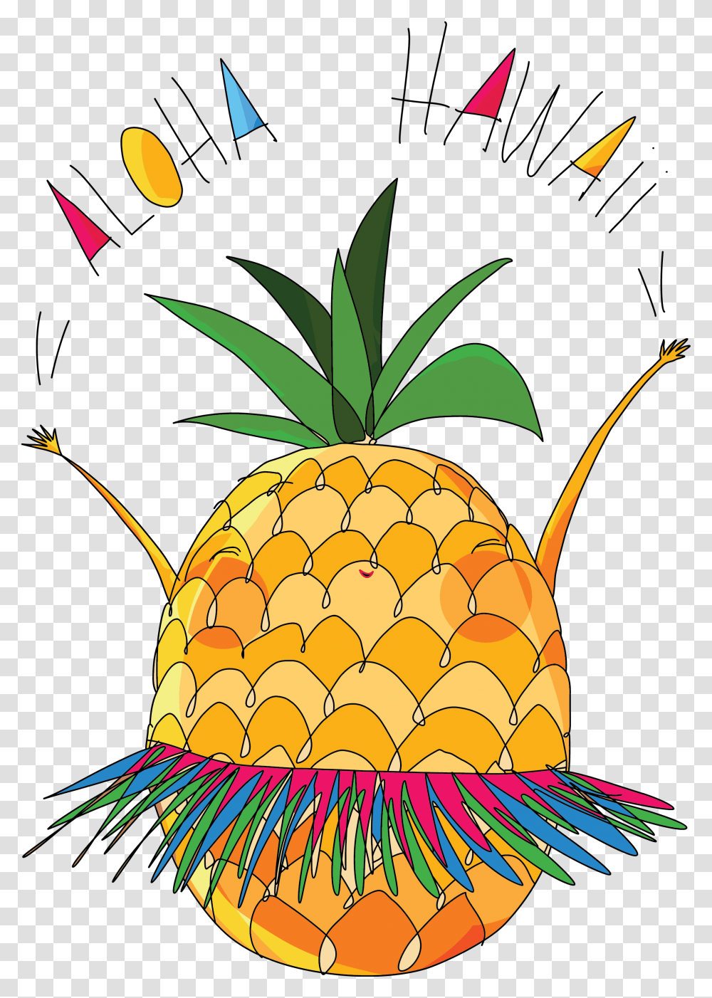 Pineapple Clipart Pineapple, Fruit, Plant, Food Transparent Png