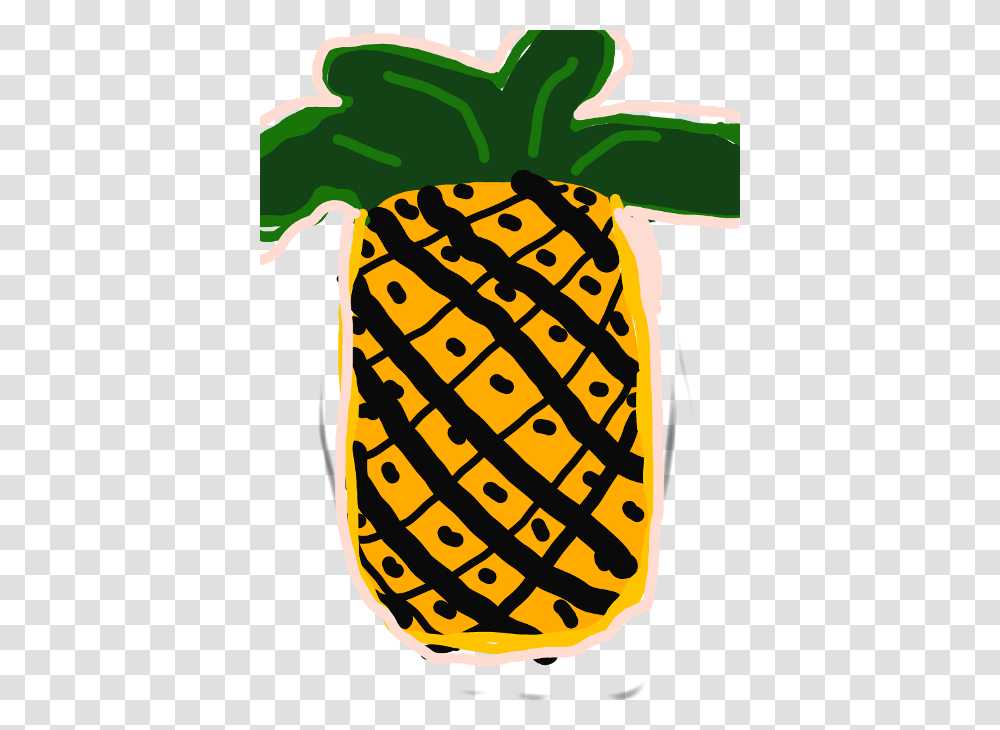 Pineapple Clipart Pineapple, Plant, Food, Fruit, Reptile Transparent Png