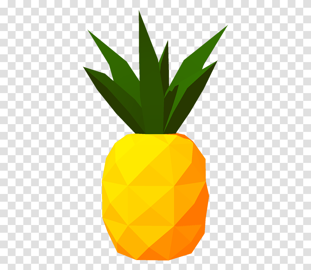 Pineapple Clipart Sticker Low Poly Pineapple 3d Model, Plant, Carrot, Vegetable, Food Transparent Png
