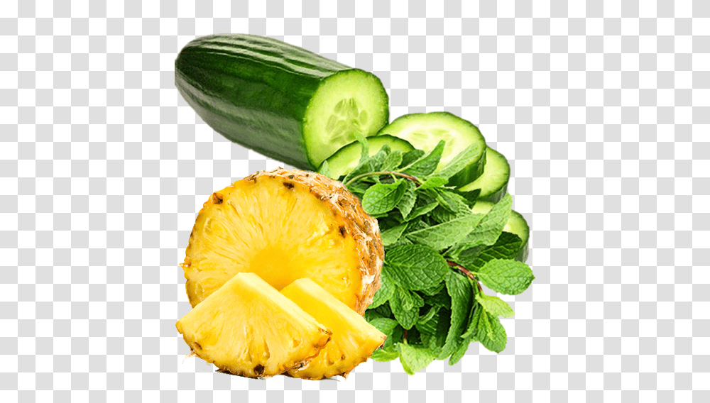 Pineapple Cucumber And Mint Recipe, Plant, Potted Plant, Vase, Jar Transparent Png