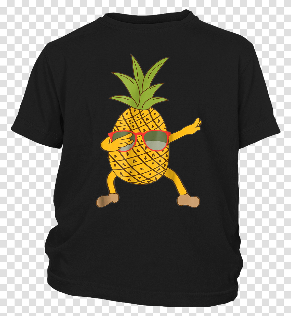 Pineapple Dab Pose Shirt Dab Pineapple, Plant, Sphere, T-Shirt Transparent Png