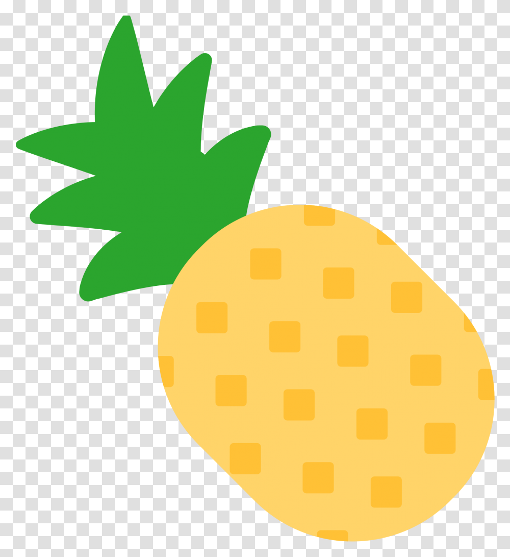Pineapple Emoji Background Download Pineapple Emoji Background, Plant, Food, Fruit, Vegetable Transparent Png
