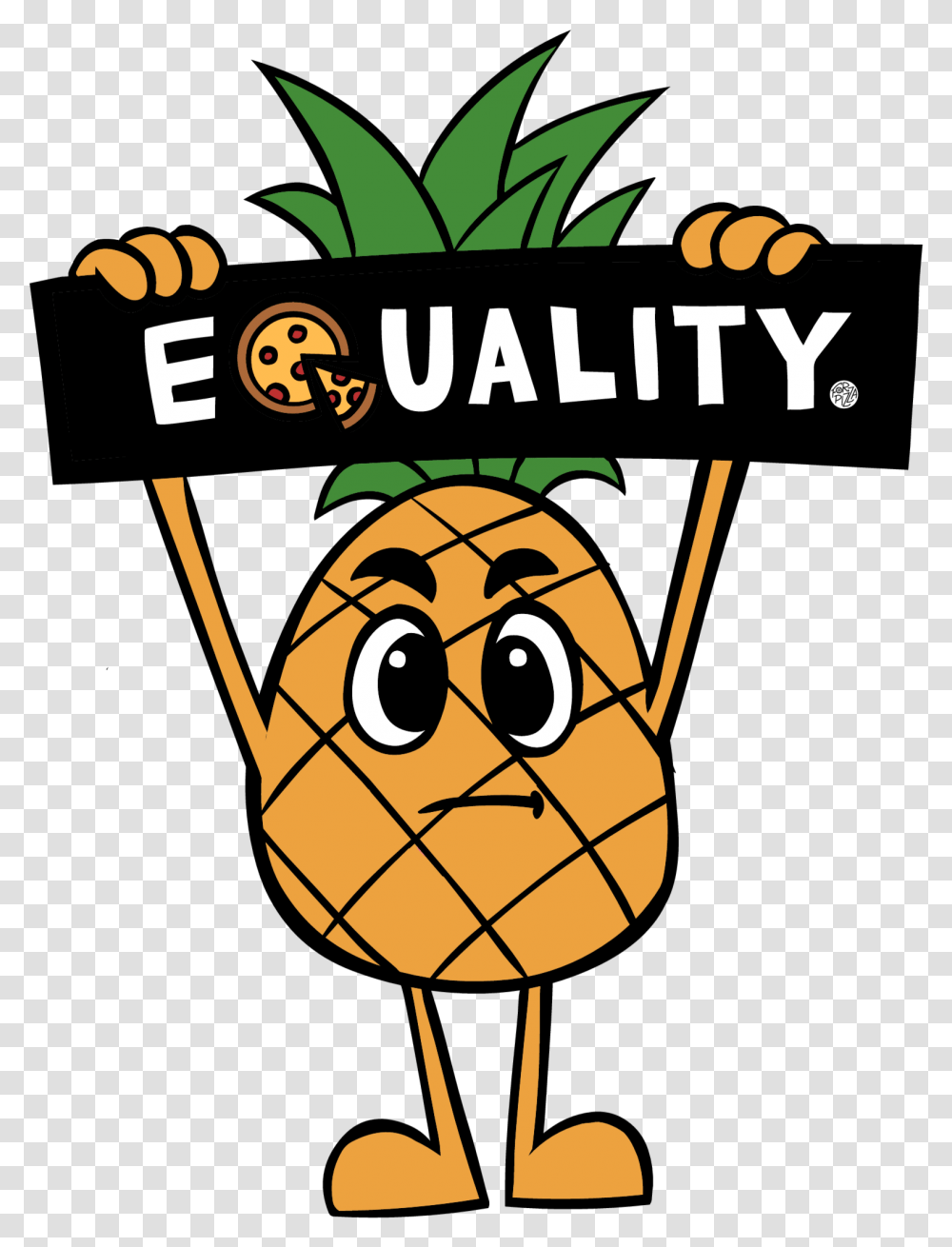 Pineapple Equality Printfile Front, Paper, Label, Advertisement Transparent Png