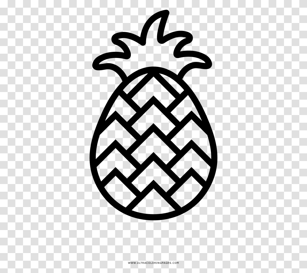 Pineapple Fruit Coloring, Gray, World Of Warcraft Transparent Png