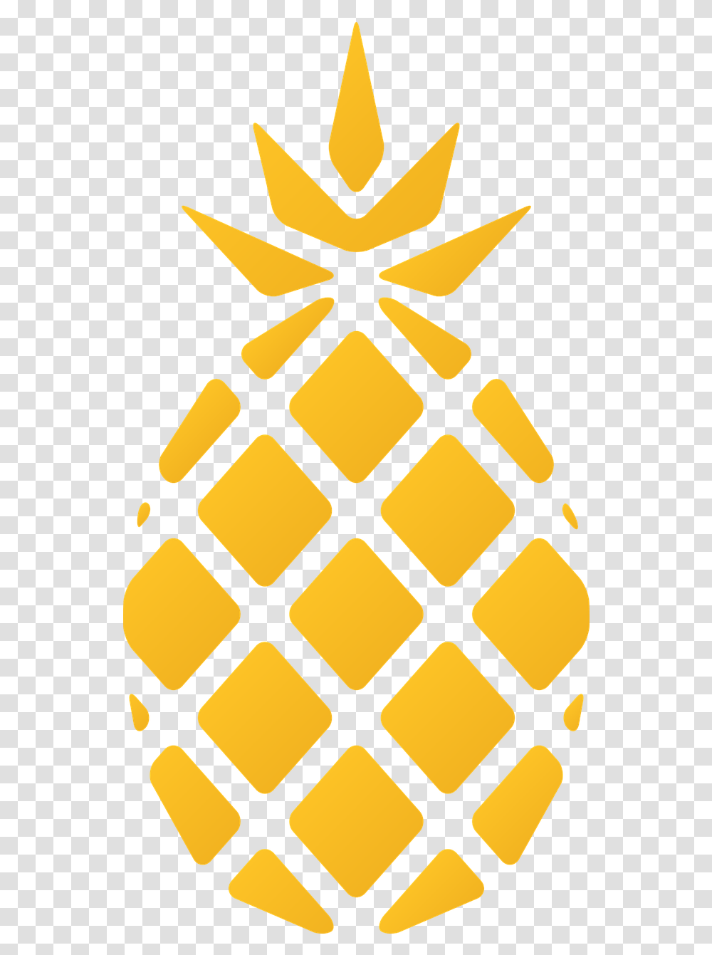Pineapple Fruit Logo Food Tropical Pineapple Stamp, Grenade, Bomb, Weapon, Weaponry Transparent Png