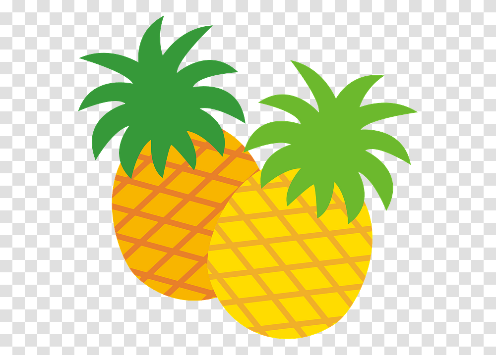 Pineapple Fruits Clipart, Plant, Food Transparent Png