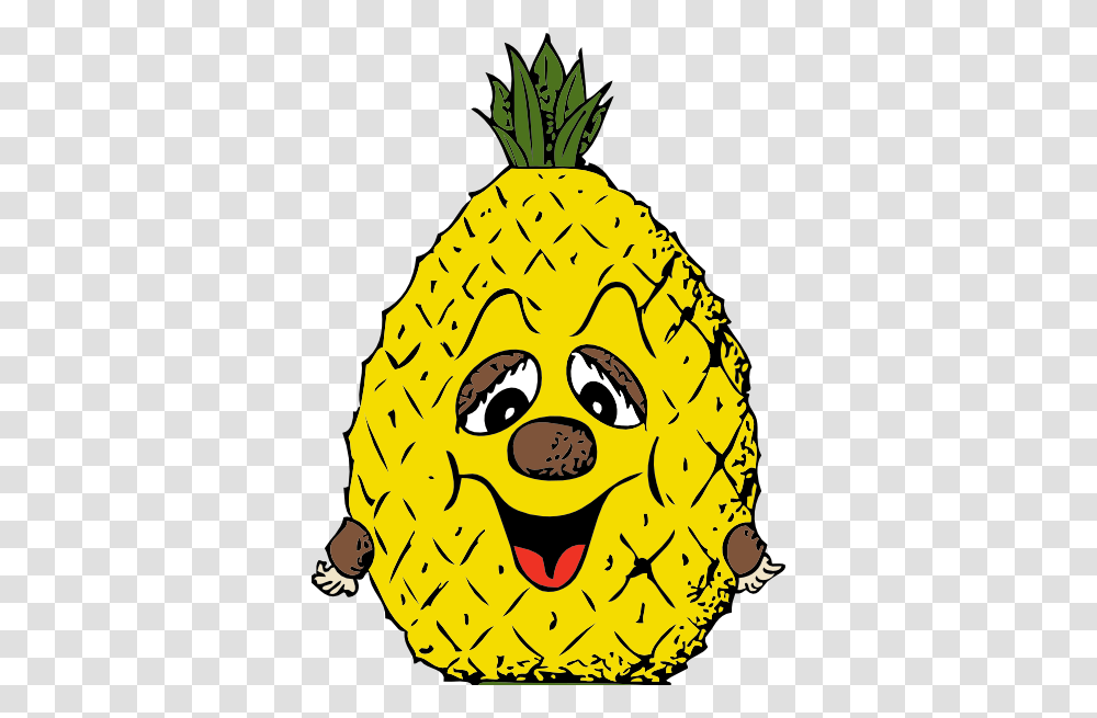 Pineapple Head Clip Art Free Vector, Plant, Fruit, Food Transparent Png